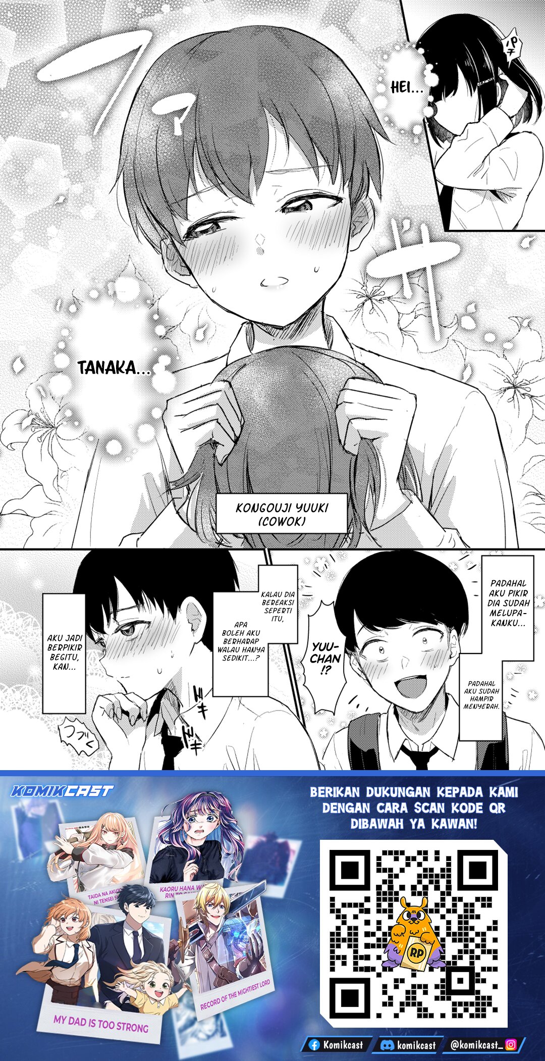 A Story Where All the Characters Are Super Yandere Chapter 08 Bahasa Indonesia