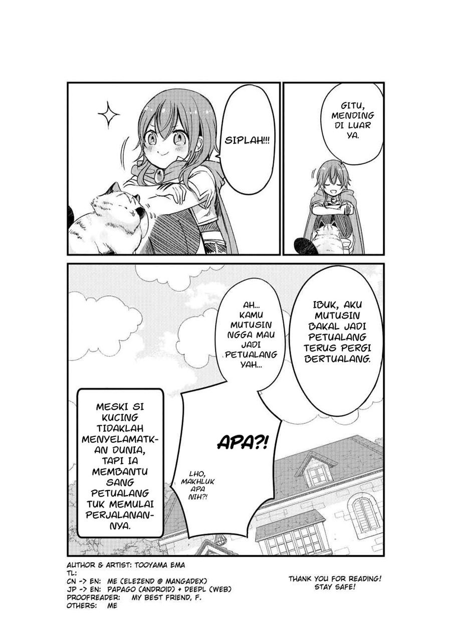 A Story about a Cat Reincarnated in a Different World Where There are no Cats Chapter 02 Bahasa Indonesia