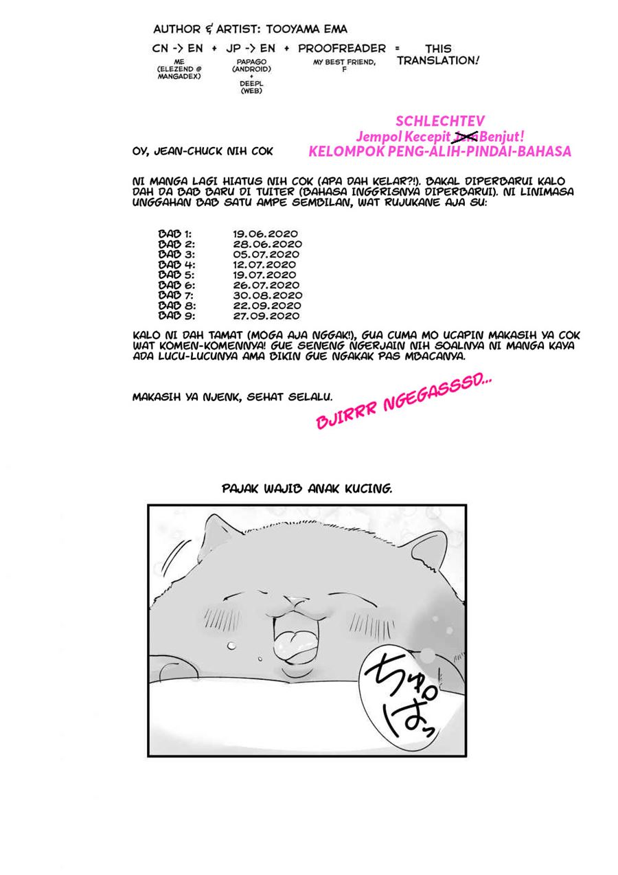 A Story about a Cat Reincarnated in a Different World Where There are no Cats Chapter 09 Bahasa Indonesia