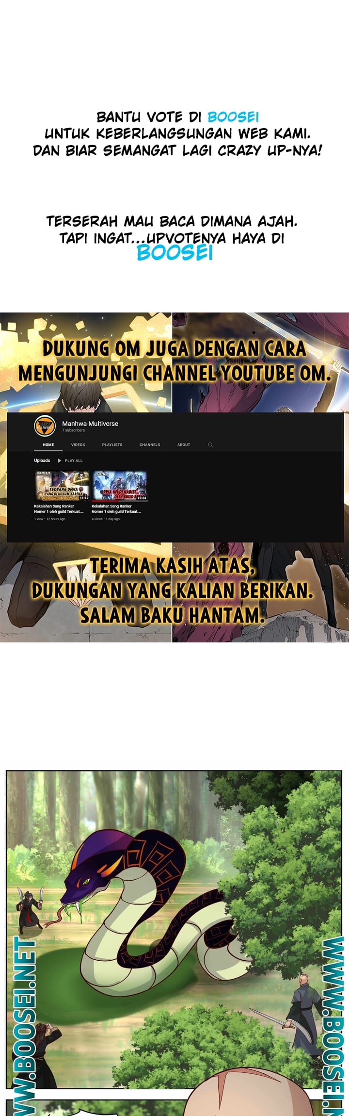 A Sword’s Evolution Begins From Killing Chapter 27 Bahasa Indonesia