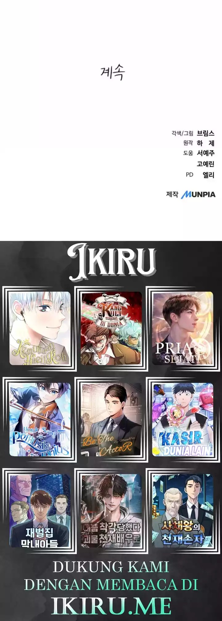 A Tidal Wave of Glory (The Glory of Haeil Roh) Chapter 41 Bahasa Indonesia