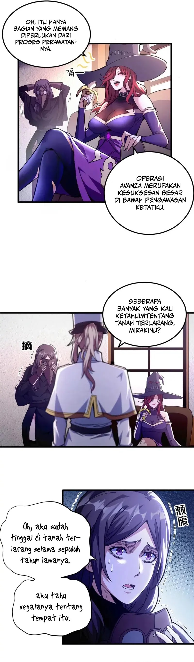 A Transmigrated Warden’s Battle for Redemption Chapter 63 Bahasa Indonesia