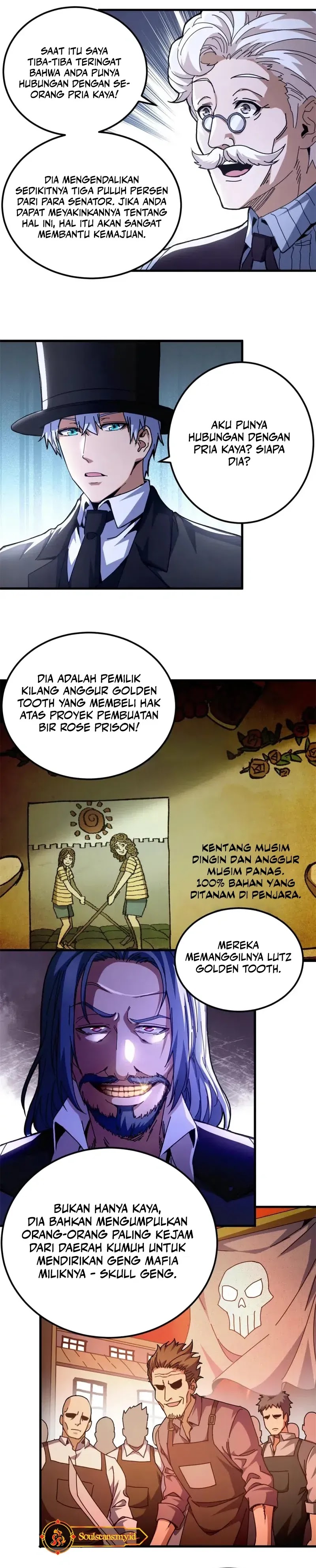 A Transmigrated Warden’s Battle for Redemption Chapter 63 Bahasa Indonesia