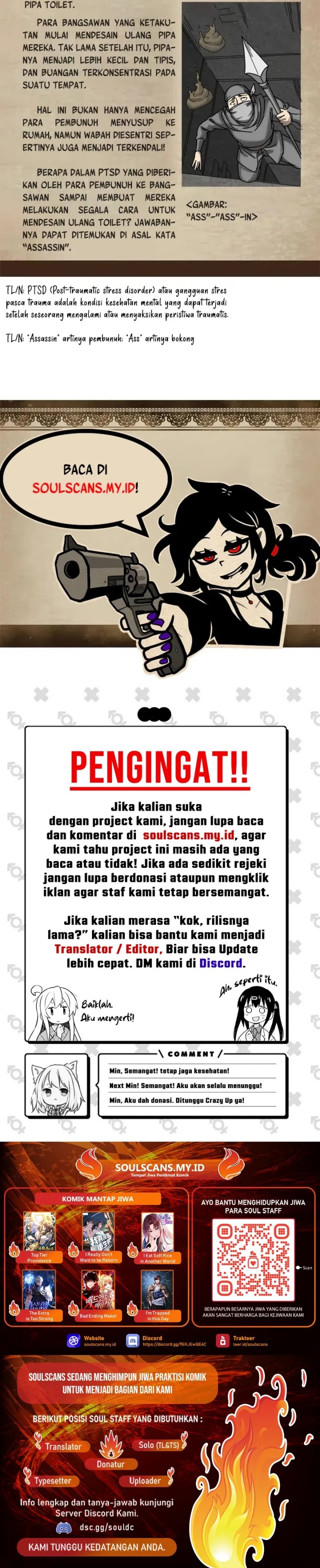 A Transmigrated Warden’s Battle for Redemption Chapter 67 Bahasa Indonesia