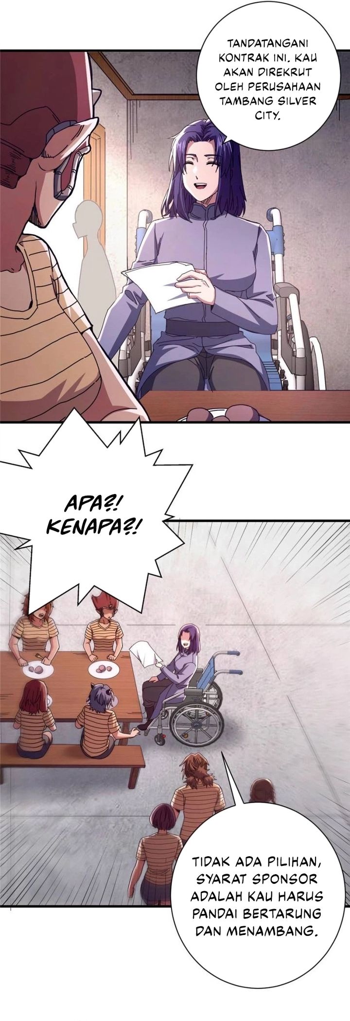 A Transmigrated Warden’s Battle for Redemption Chapter 81 Bahasa Indonesia