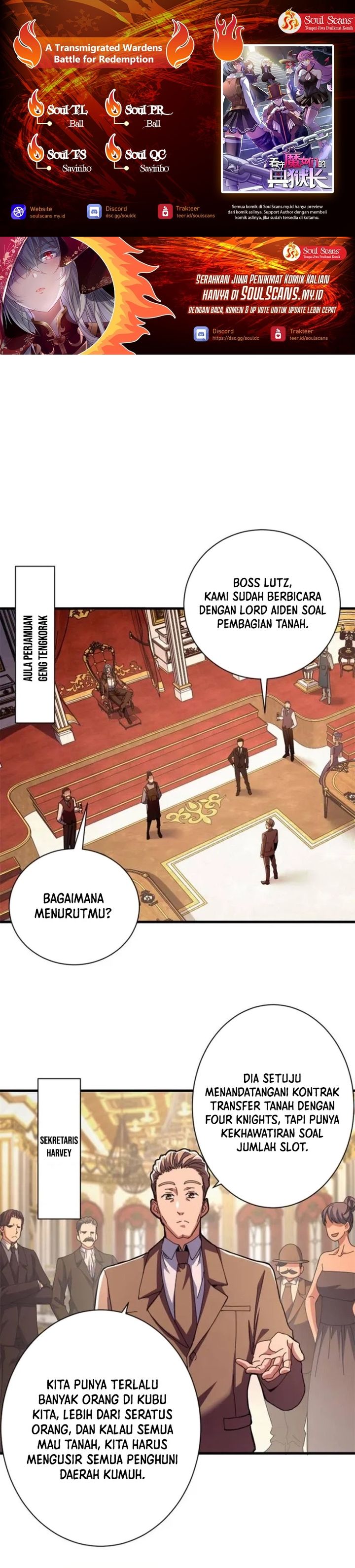 A Transmigrated Warden’s Battle for Redemption chapter 87