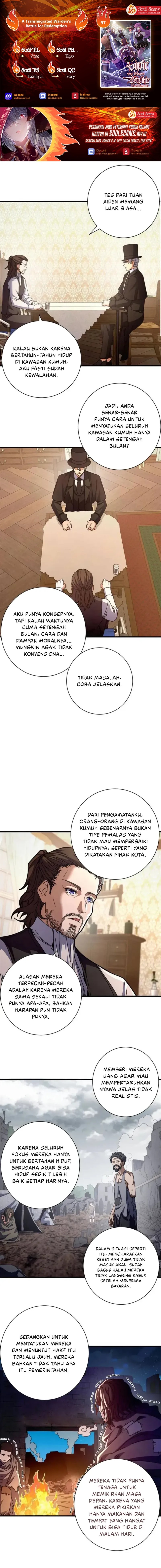 A Transmigrated Warden’s Battle for Redemption Chapter 97 Bahasa Indonesia