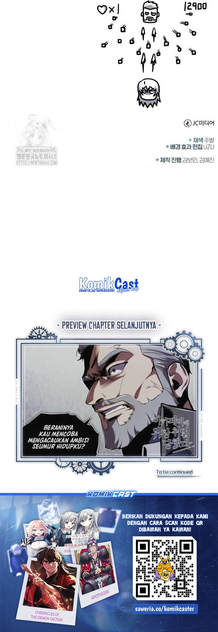 Academy’s Undercover Professor Chapter 129 Bahasa Indonesia