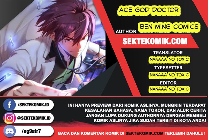 Ace God Doctor Chapter 21 Bahasa Indonesia
