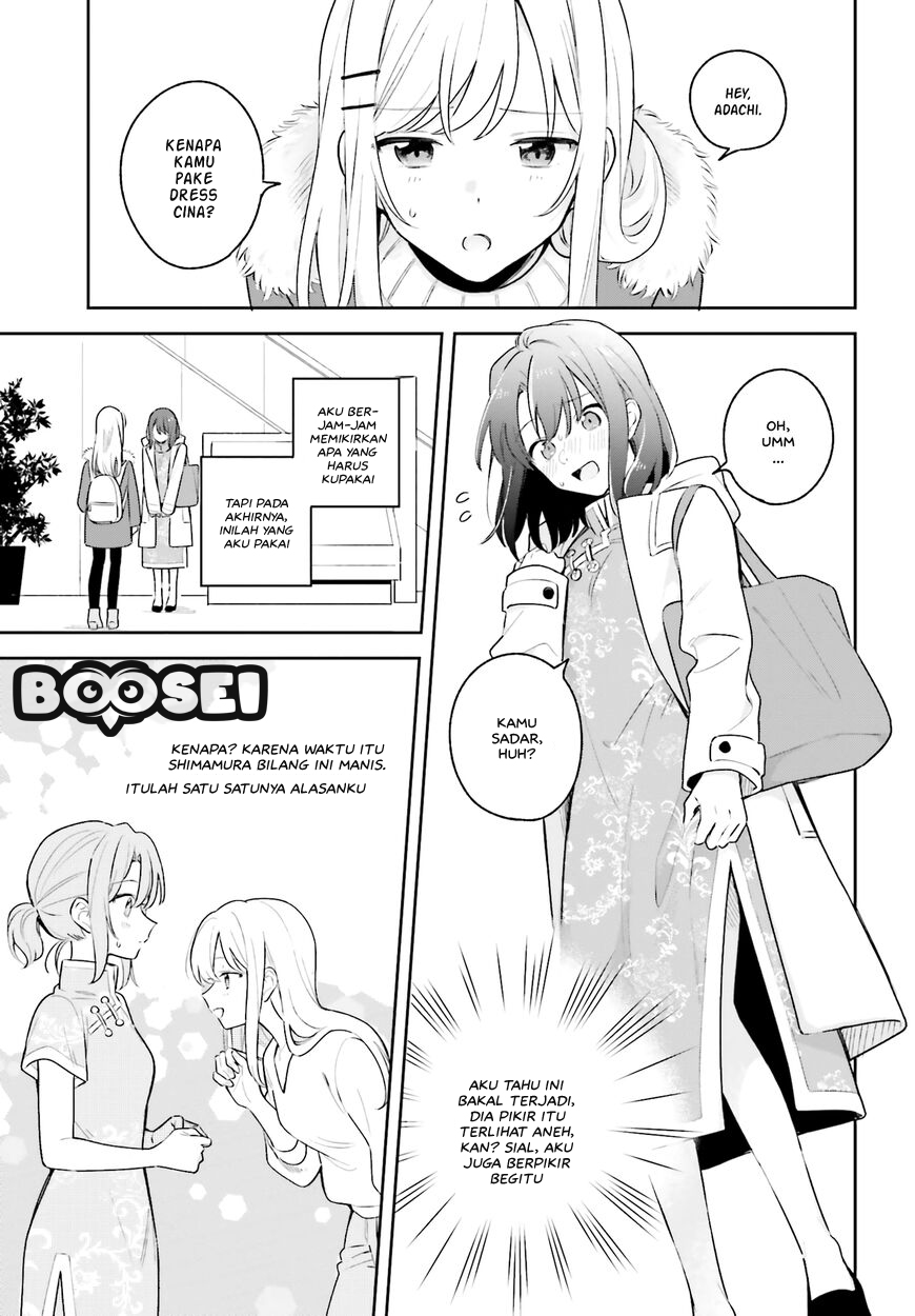 Adachi to Shimamura (YUZUHARA Moke) Chapter 12 Bahasa Indonesia