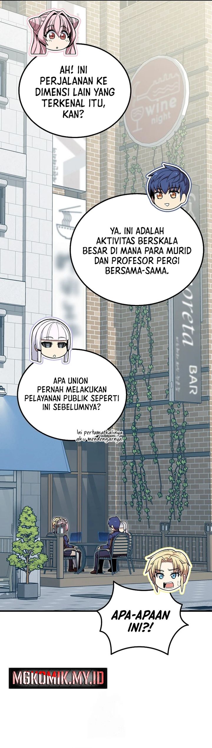Admission is a Waste of Time Chapter 52 Bahasa Indonesia