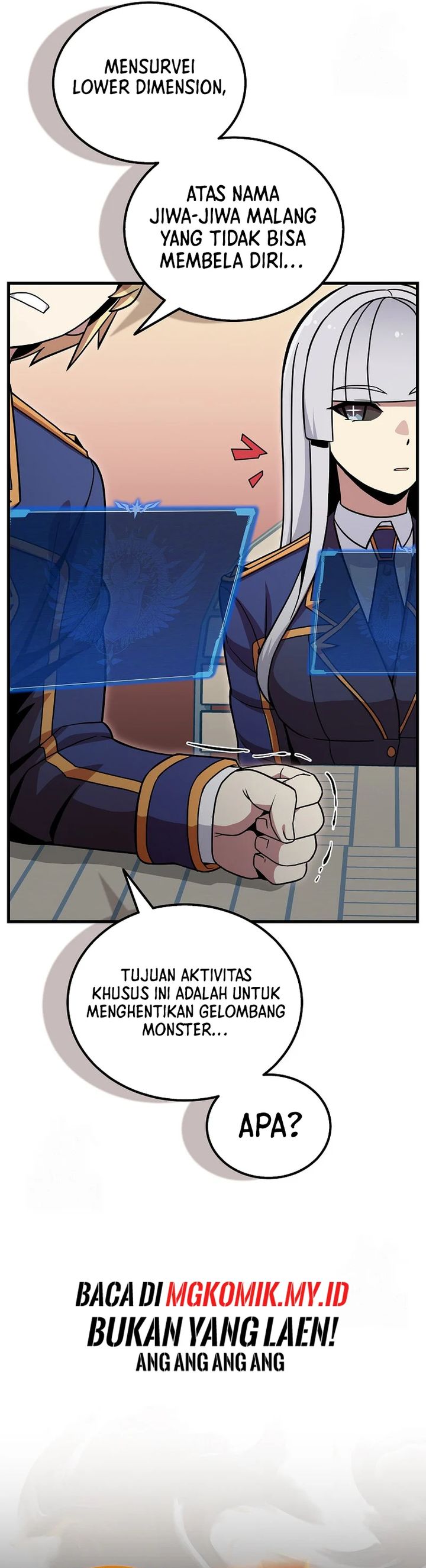 Admission is a Waste of Time Chapter 52 Bahasa Indonesia