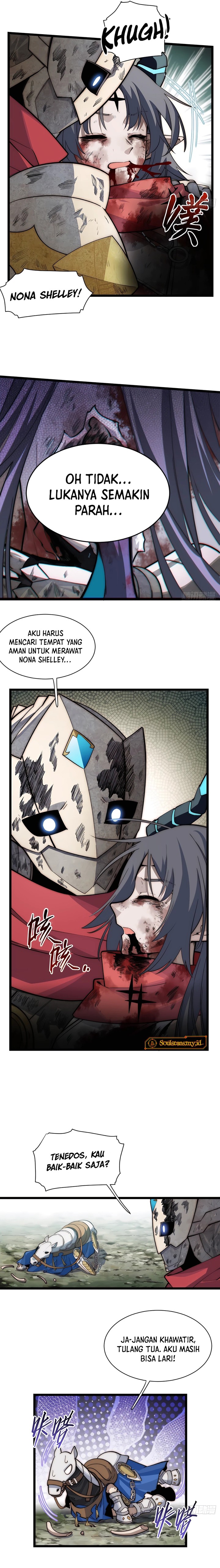 Adventures of an Undead Who Became Paladin Chapter 101 Bahasa Indonesia