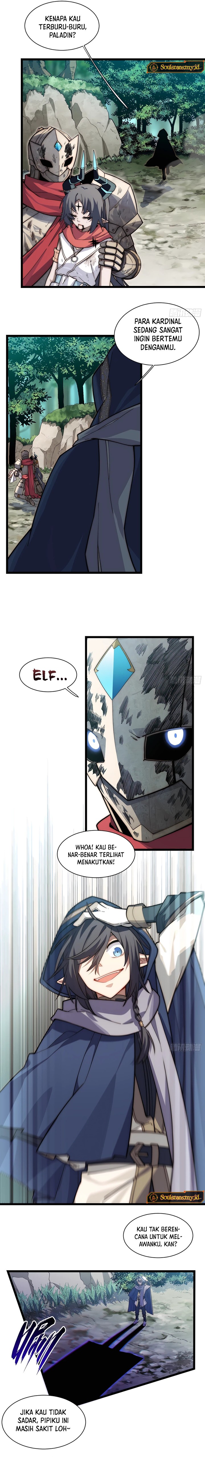 Adventures of an Undead Who Became Paladin Chapter 101 Bahasa Indonesia