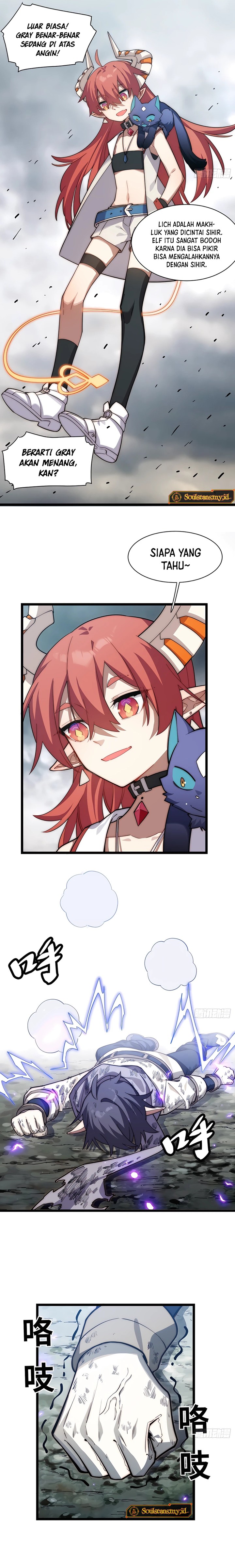 Adventures of an Undead Who Became Paladin Chapter 101 Bahasa Indonesia