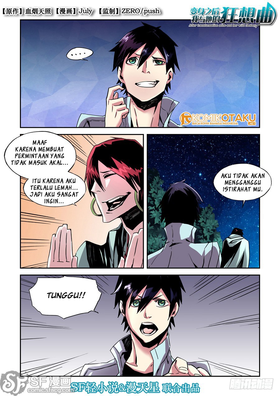 After Transformation, Mine and Her Wild Fantasy Chapter 16 Bahasa Indonesia