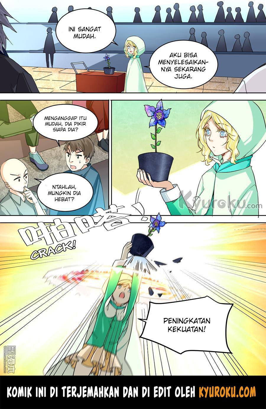 After Transformation, Mine and Her Wild Fantasy Chapter 37 Bahasa Indonesia
