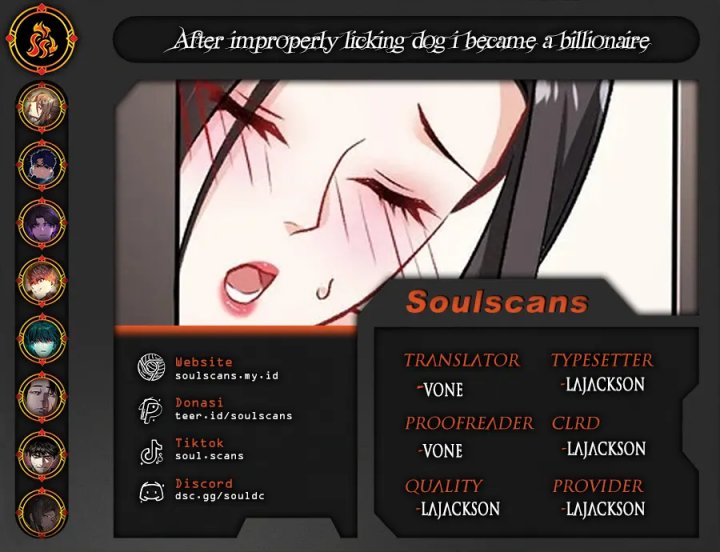 After Improperly Licking a Dog, I Became a Billionaire Chapter 256 Bahasa Indonesia