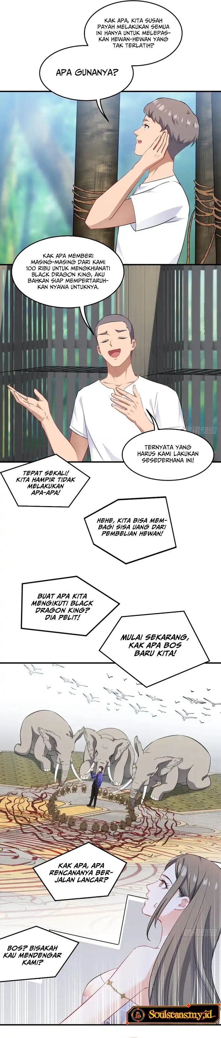 After Improperly Licking a Dog, I Became a Billionaire Chapter 260 Bahasa Indonesia