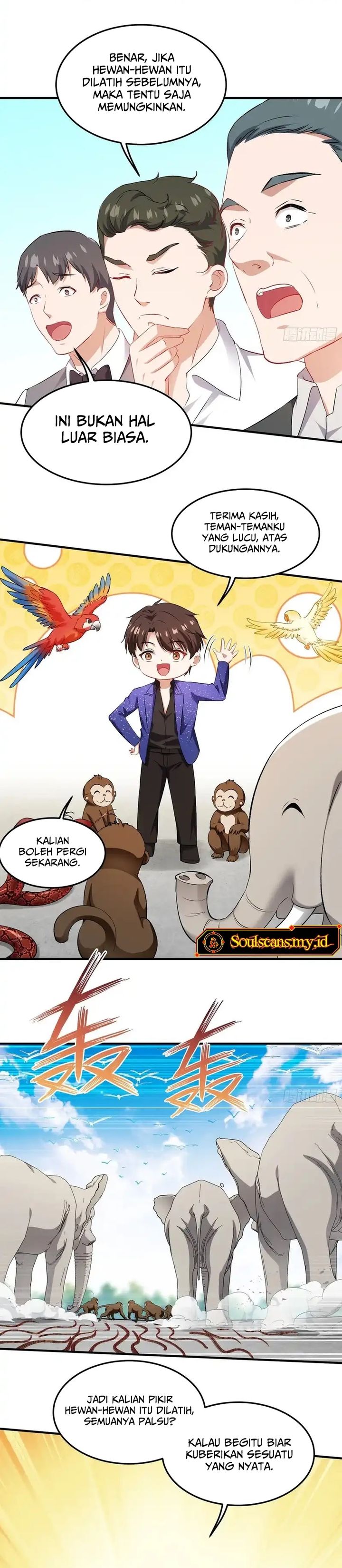 After Improperly Licking a Dog, I Became a Billionaire Chapter 260 Bahasa Indonesia