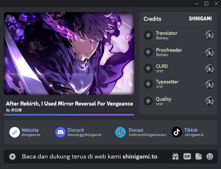 After Rebirth, I Used Mirror Reversal For Vengeance Chapter 33 Bahasa Indonesia