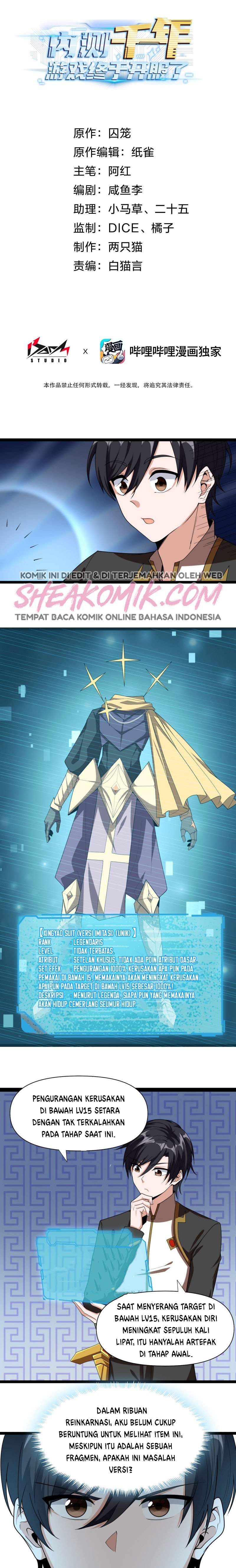 After Thousands Of Years Of Beta Testing, The Game Finally Finished Chapter 06 Bahasa Indonesia