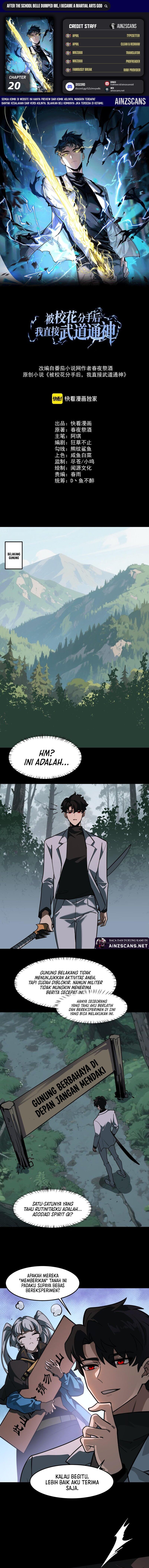 After the High School Goddess Dumped Me I Became a Martial Arts God (After breaking up with the school beauty) chapter 20