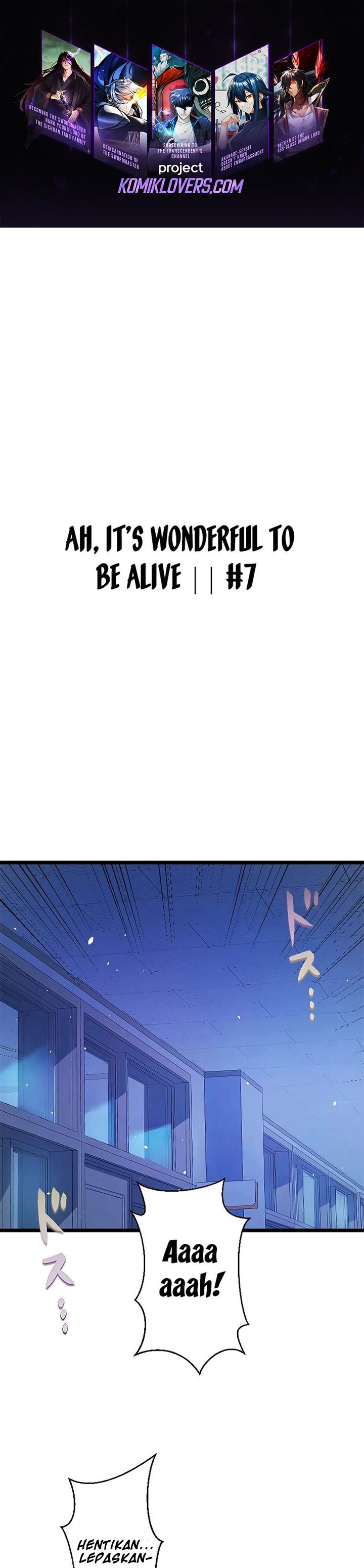 Ah, It’s Wonderful To Be Alive chapter 7