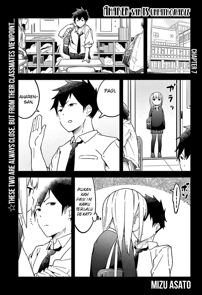 Aharen-san wa Hakarenai Chapter 07 Bahasa Indonesia