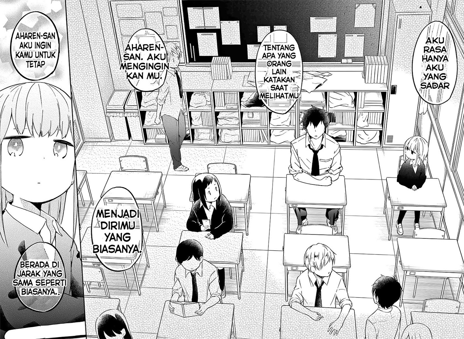 Aharen-san wa Hakarenai Chapter 07 Bahasa Indonesia