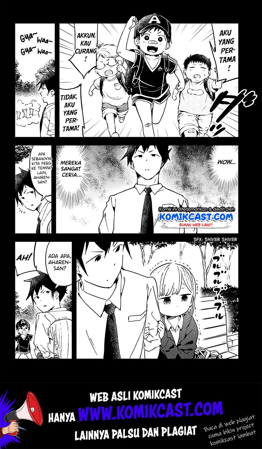 Aharen-san wa Hakarenai Chapter 22 Bahasa Indonesia