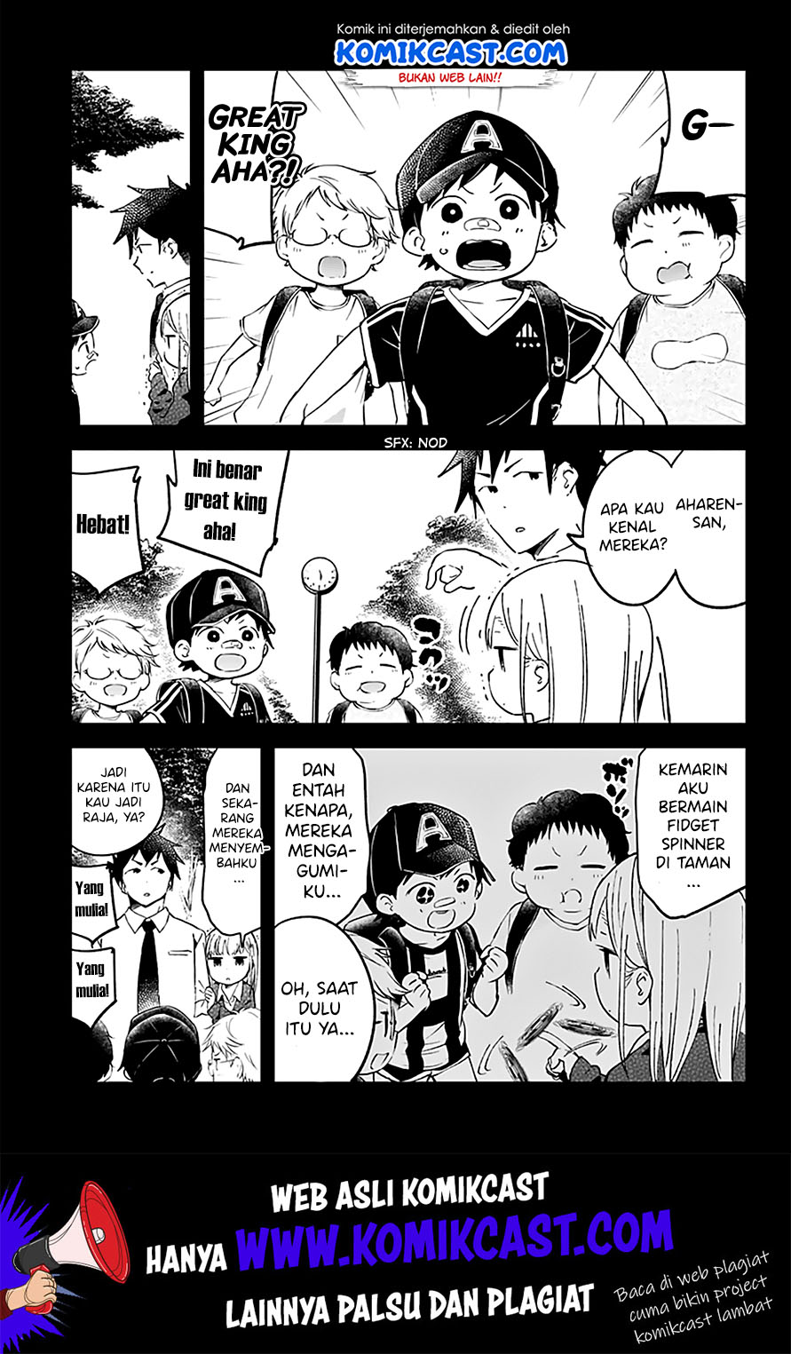 Aharen-san wa Hakarenai Chapter 22 Bahasa Indonesia