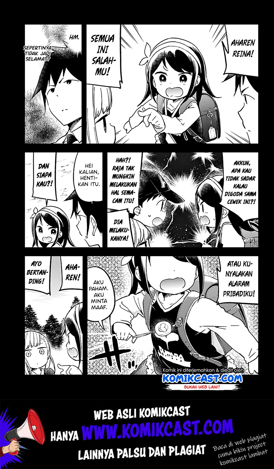 Aharen-san wa Hakarenai Chapter 22 Bahasa Indonesia