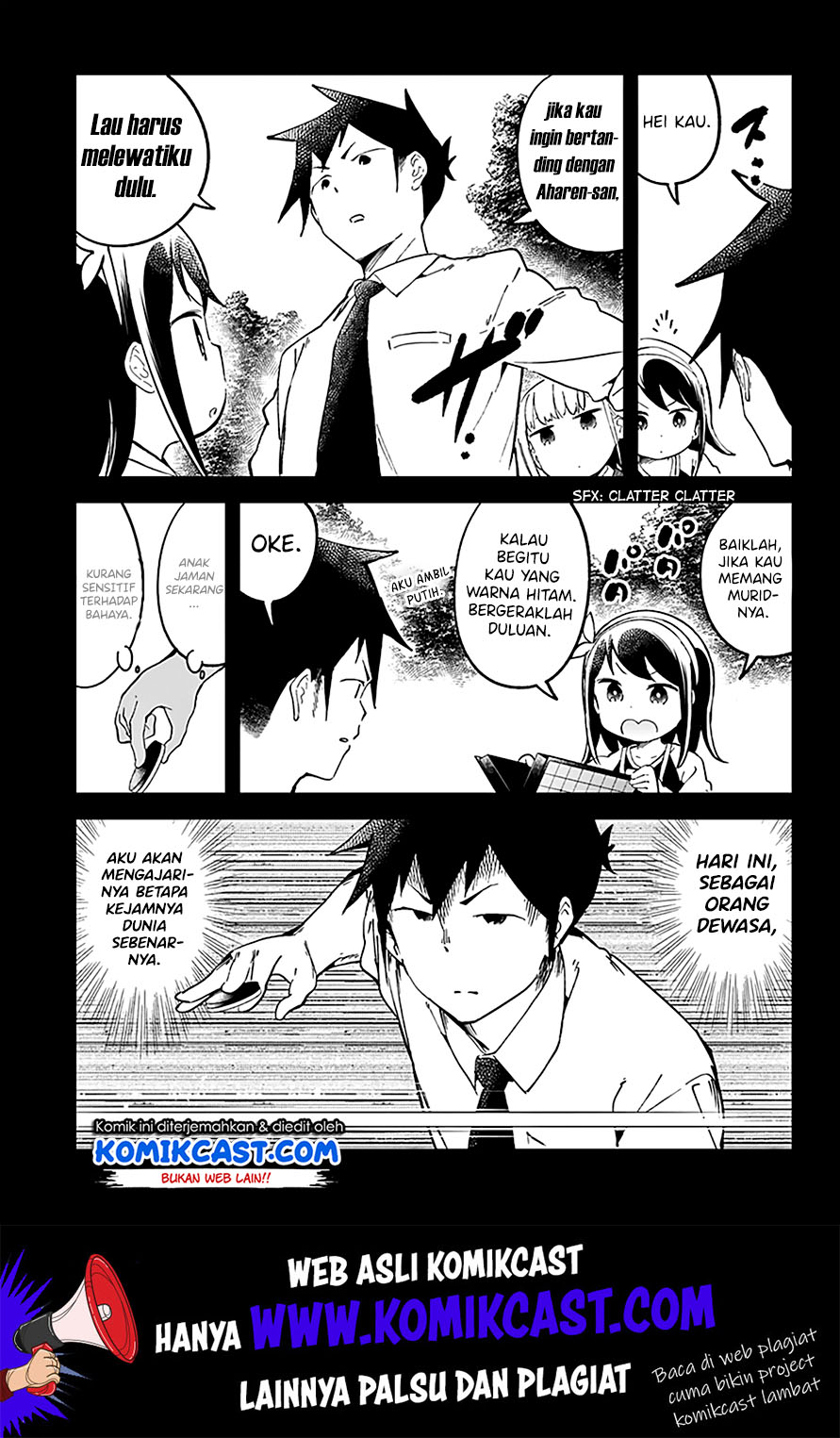 Aharen-san wa Hakarenai Chapter 22 Bahasa Indonesia
