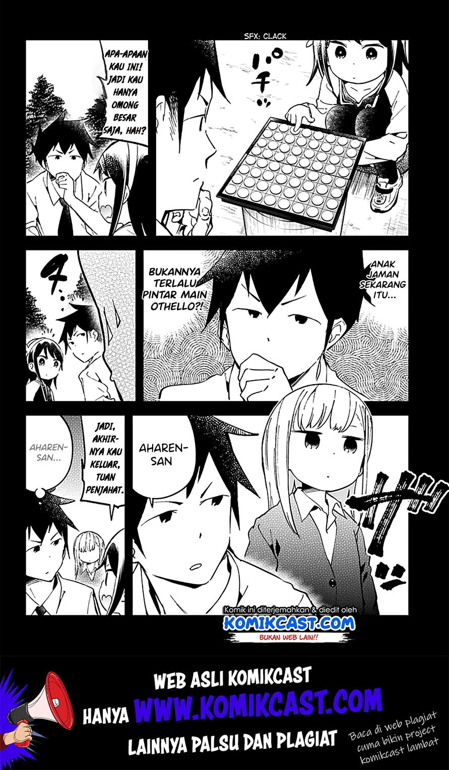 Aharen-san wa Hakarenai Chapter 22 Bahasa Indonesia