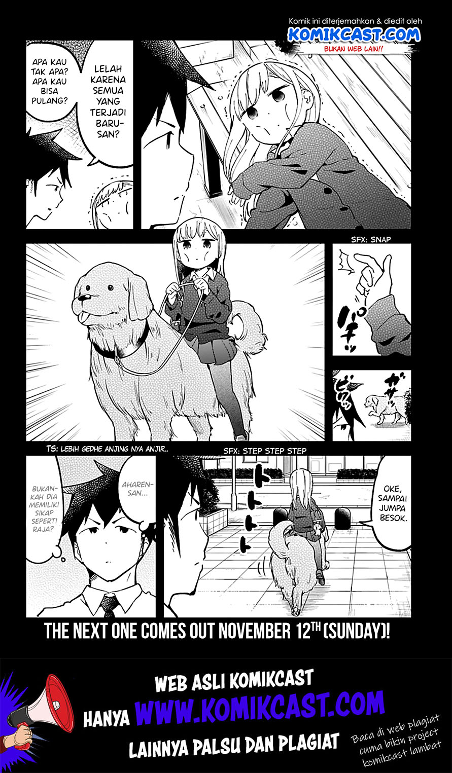 Aharen-san wa Hakarenai Chapter 22 Bahasa Indonesia
