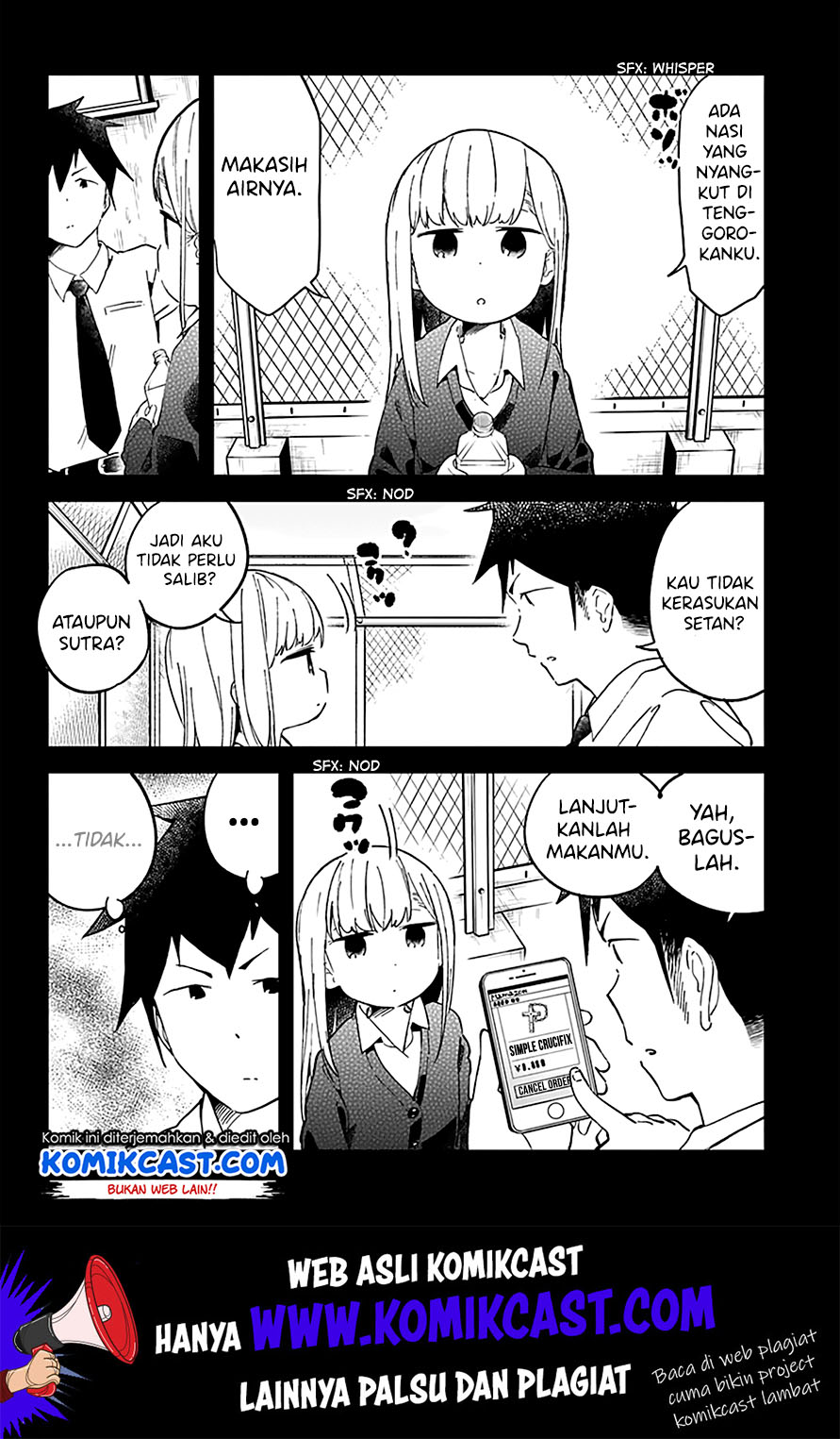 Aharen-san wa Hakarenai Chapter 23 Bahasa Indonesia