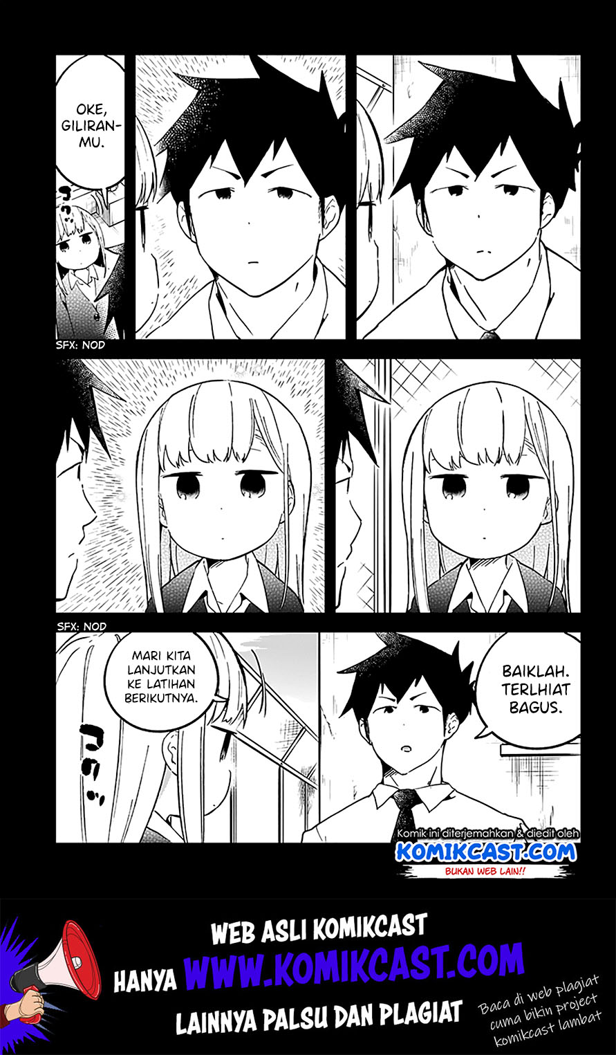 Aharen-san wa Hakarenai Chapter 23 Bahasa Indonesia