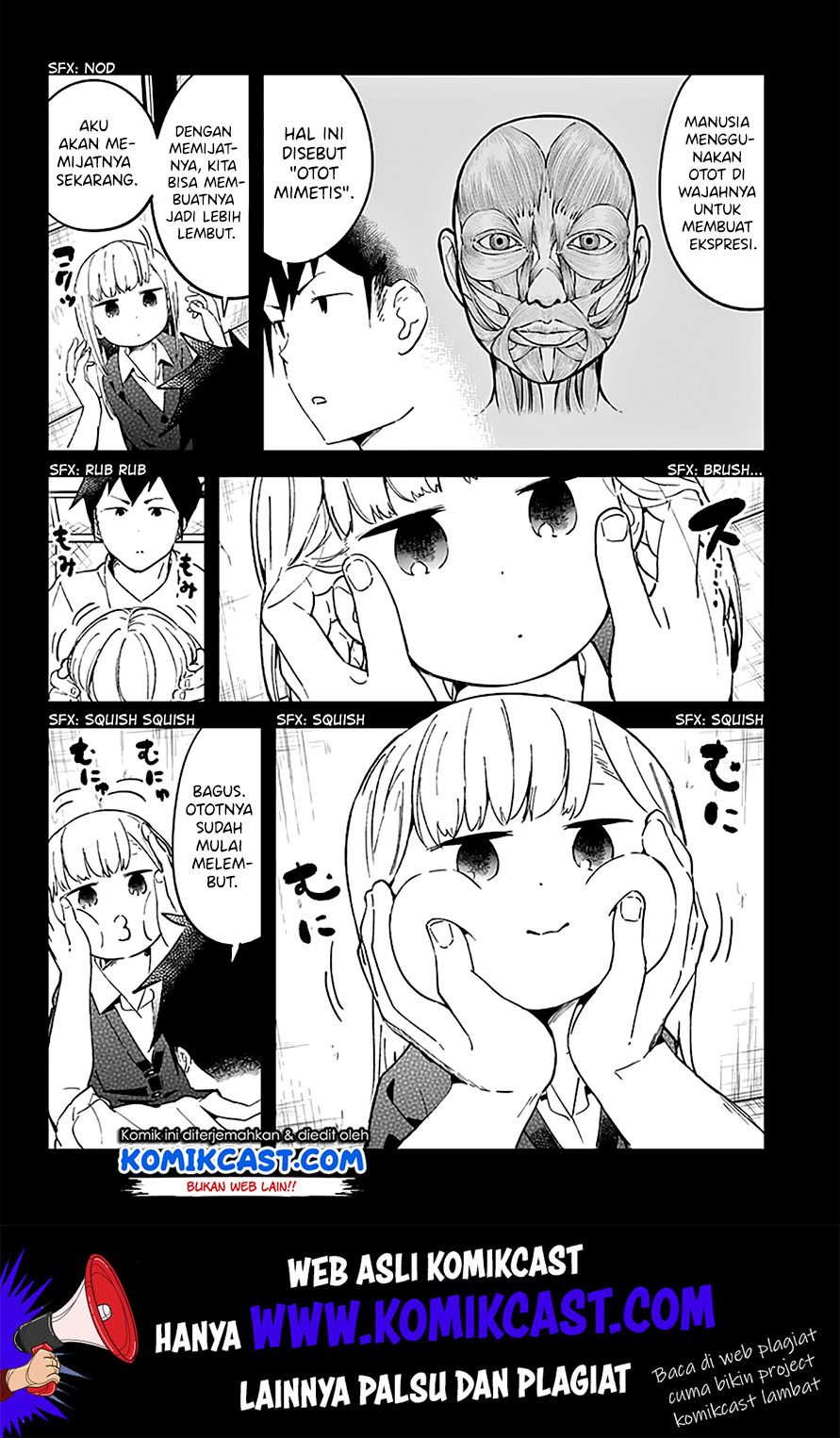 Aharen-san wa Hakarenai Chapter 23 Bahasa Indonesia