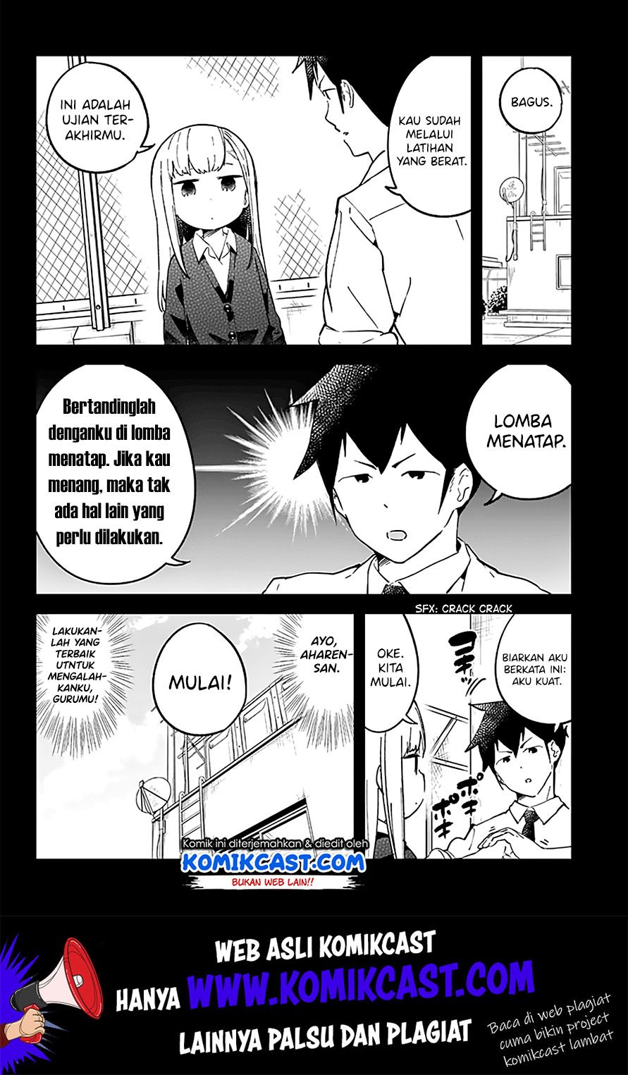 Aharen-san wa Hakarenai Chapter 23 Bahasa Indonesia