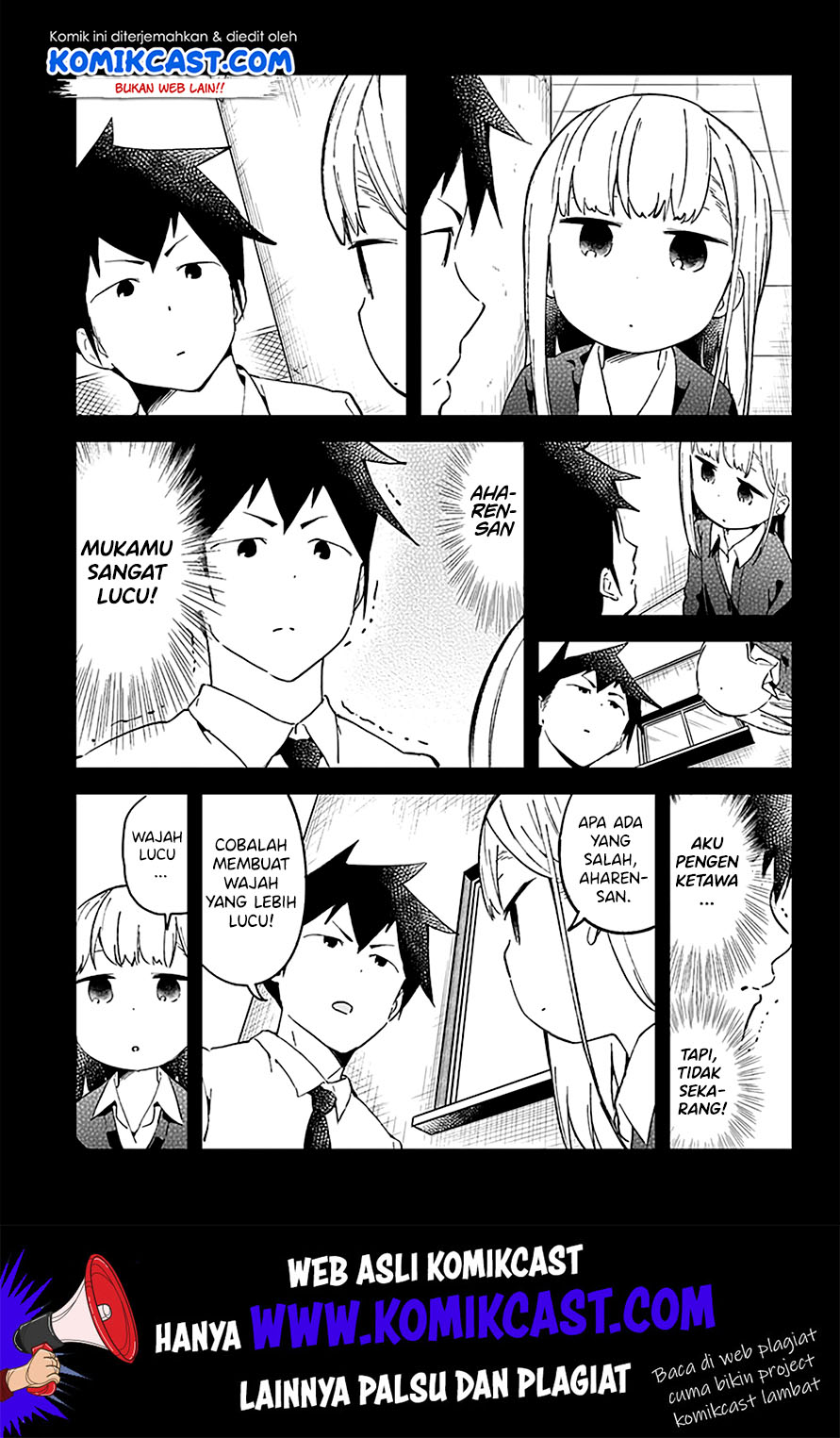 Aharen-san wa Hakarenai Chapter 23 Bahasa Indonesia