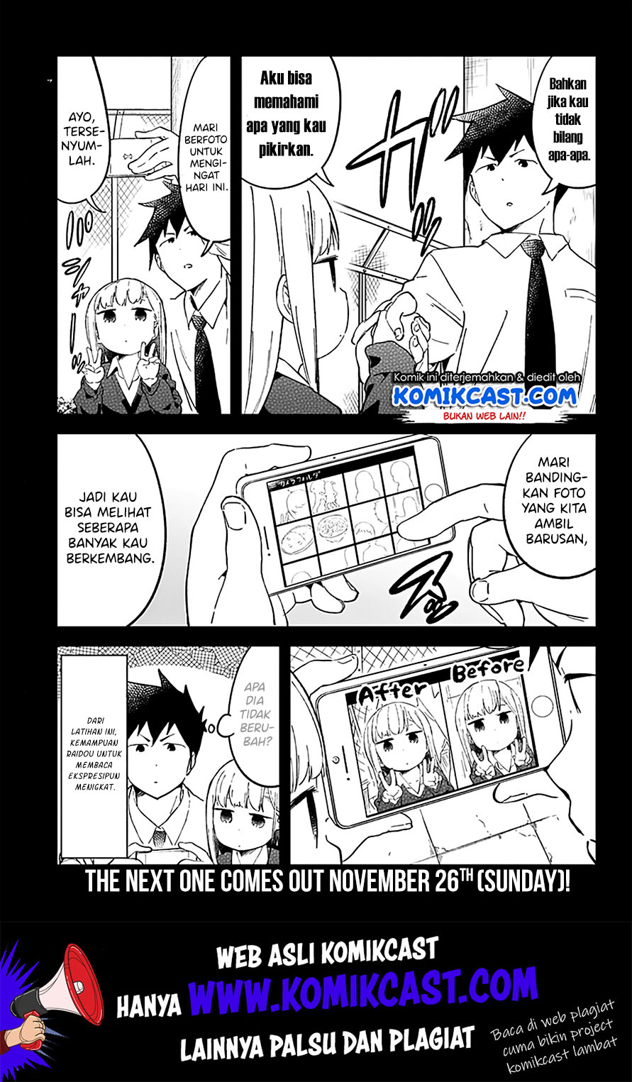 Aharen-san wa Hakarenai Chapter 23 Bahasa Indonesia