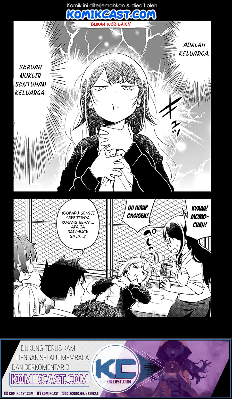 Aharen-san wa Hakarenai Chapter 48 Bahasa Indonesia