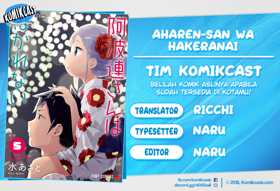 Aharen-san wa Hakarenai Chapter 64 Bahasa Indonesia