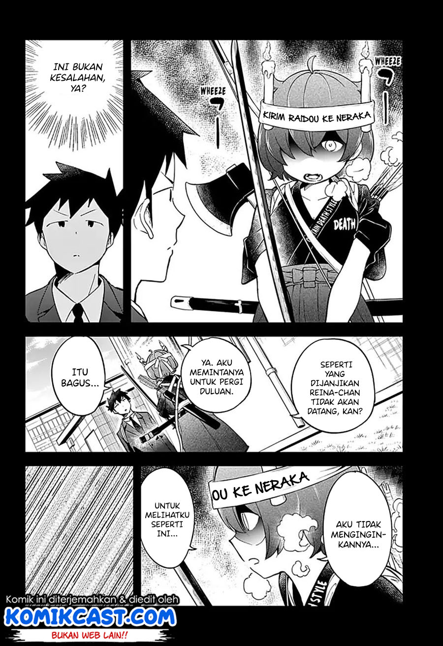 Aharen-san wa Hakarenai Chapter 64 Bahasa Indonesia