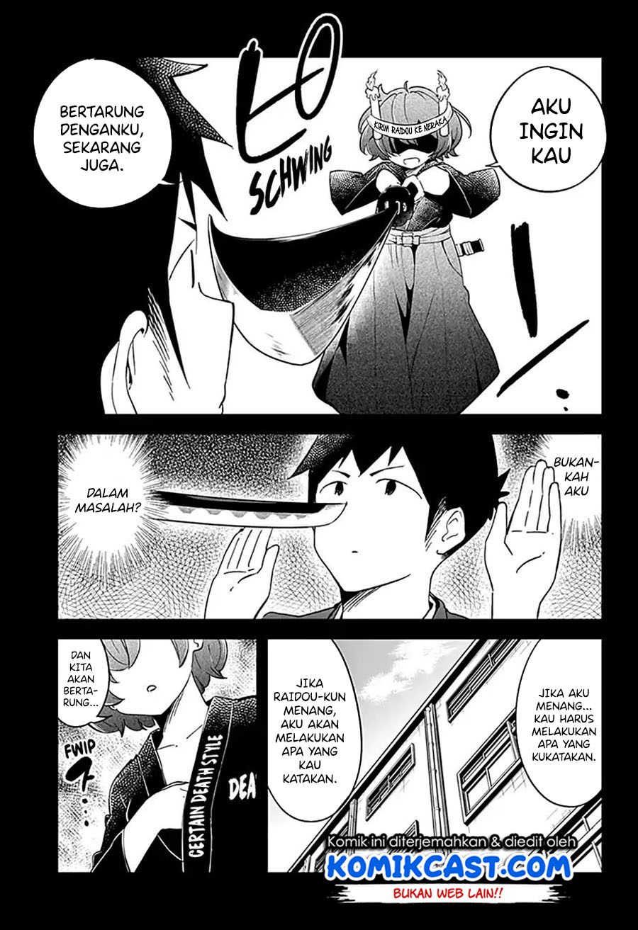 Aharen-san wa Hakarenai Chapter 64 Bahasa Indonesia