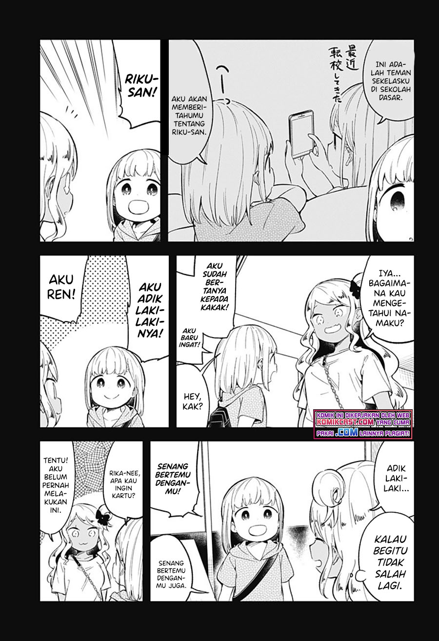 Aharen-san wa Hakarenai Chapter 91 Bahasa Indonesia