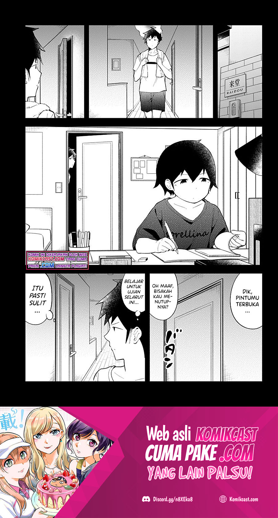 Aharen-san wa Hakarenai Chapter 92 Bahasa Indonesia