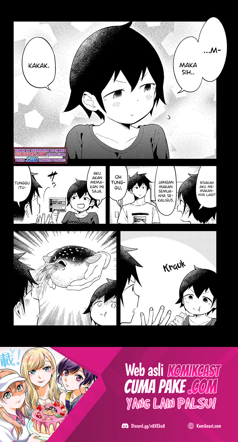 Aharen-san wa Hakarenai Chapter 92 Bahasa Indonesia