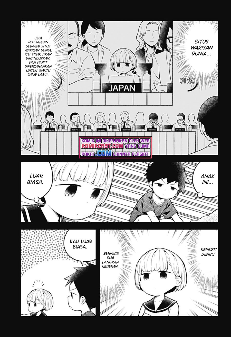 Aharen-san wa Hakarenai Chapter 100 Bahasa Indonesia